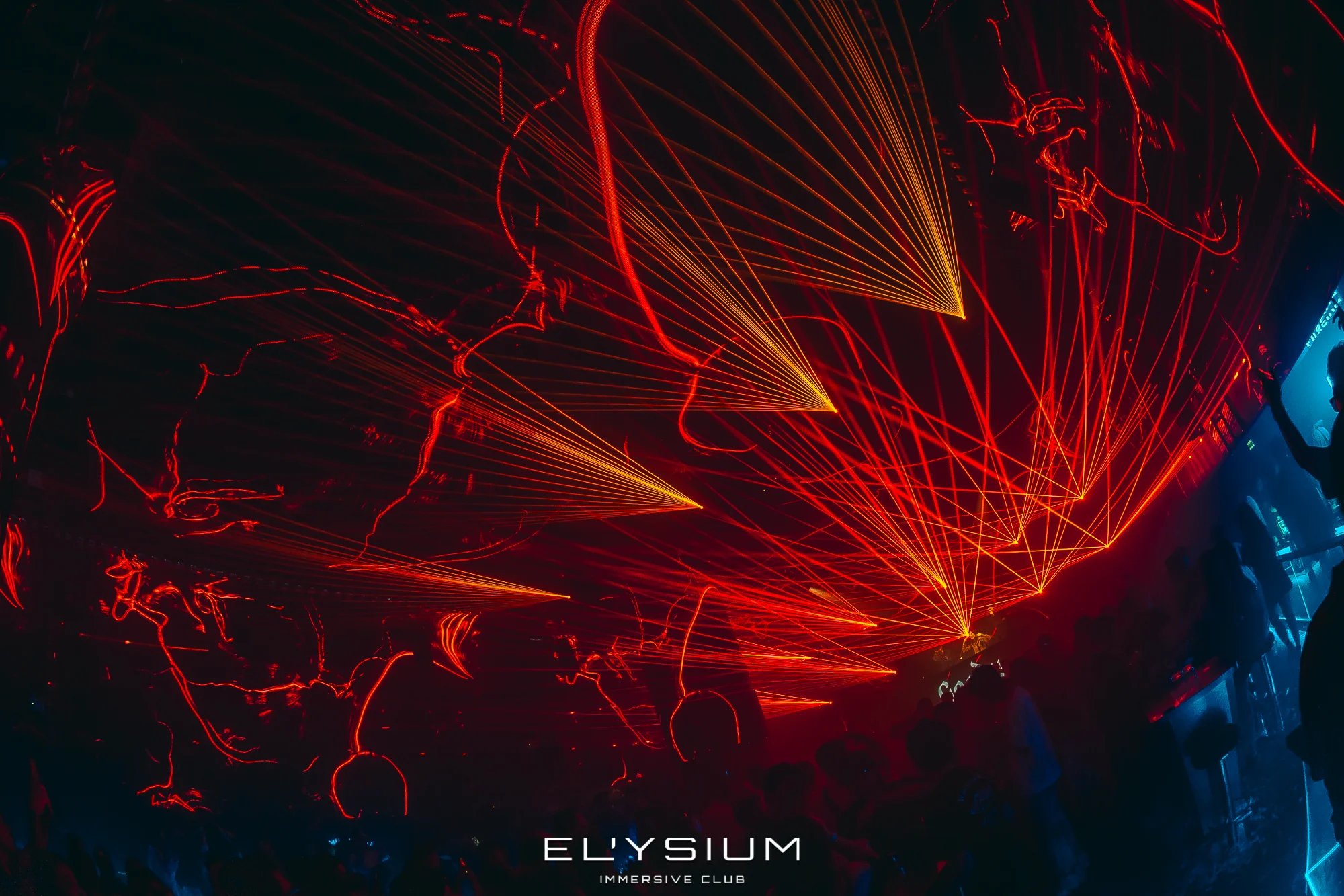 Intense red laser performance